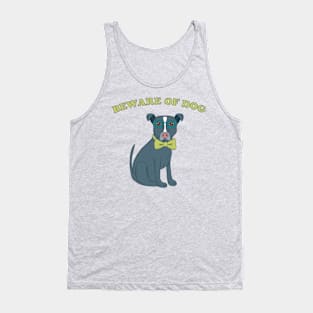 Beware of Dog Tank Top